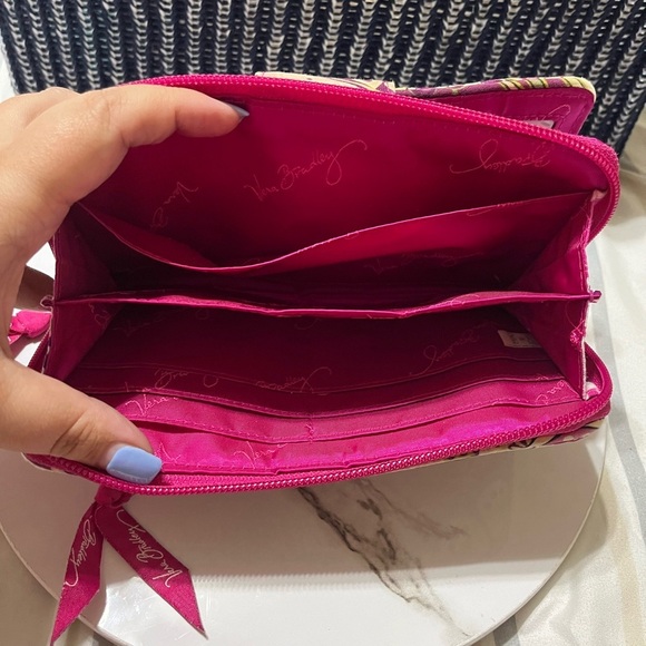 Vera Bradley Berry Paisley Turn Lock Wallet - Picture 8 of 14